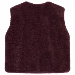 Veste Sans Manches Façon Sherpa Jude | Violet