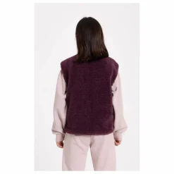 Veste Sans Manches Façon Sherpa Jude | Violet