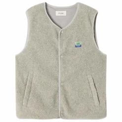 Veste Sans Manches Hoktown Fibres Recyclées | Gris chiné