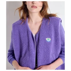 Veste Sans Manches Hoktown Fibres Recyclées | Violet