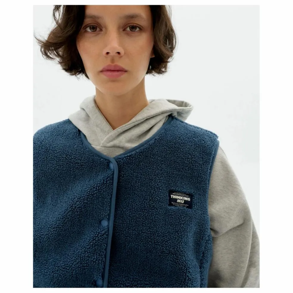 Veste Sans Manches Jay Fibres Recyclées | Bleu