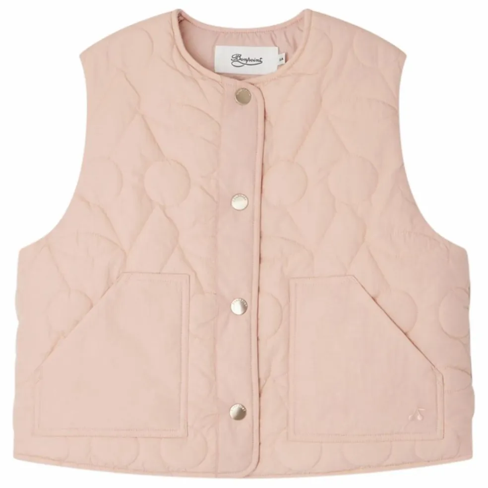 Veste Sans Manches Jilian Fibres Recyclées | Rose pâle