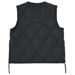 Veste Sans Manches Matelassée Military | Noir