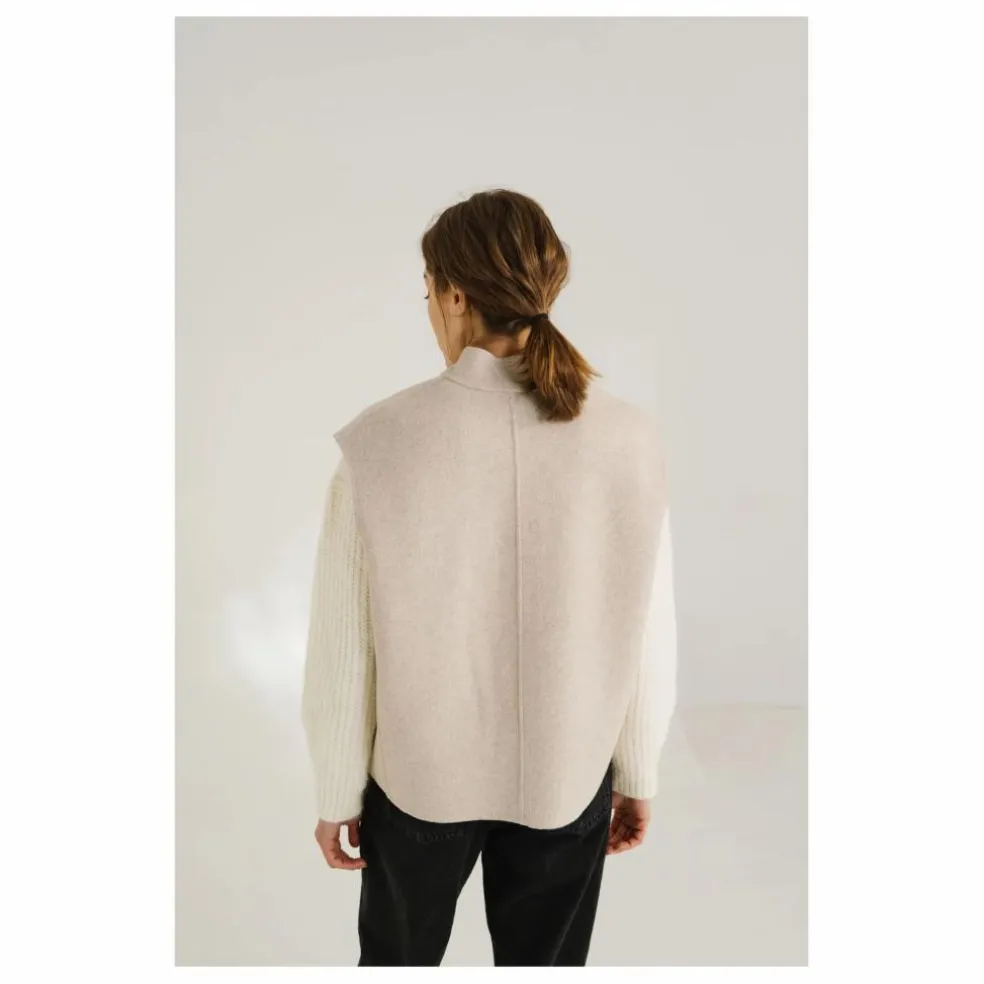 Veste Sans Manches Mireia Laine | Beige