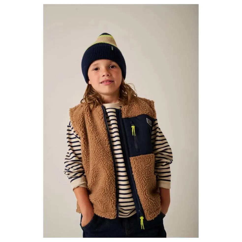 Veste Sans Manches Opposite Fibres Recyclées | Beige