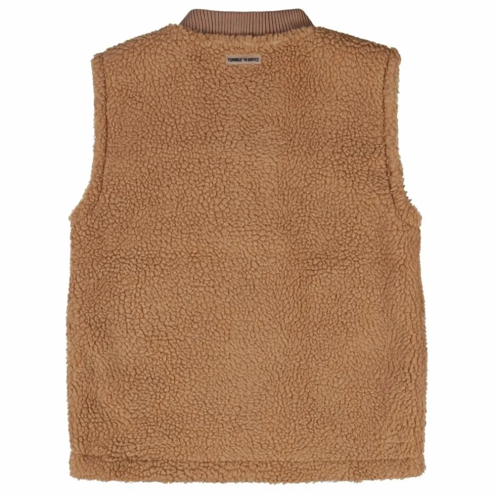 Veste Sans Manches Opposite Fibres Recyclées | Beige