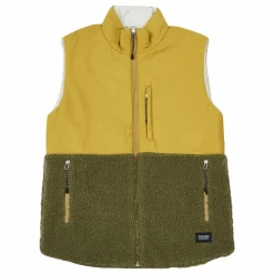 Veste Sans Manches Réversible Mountain | Vert olive