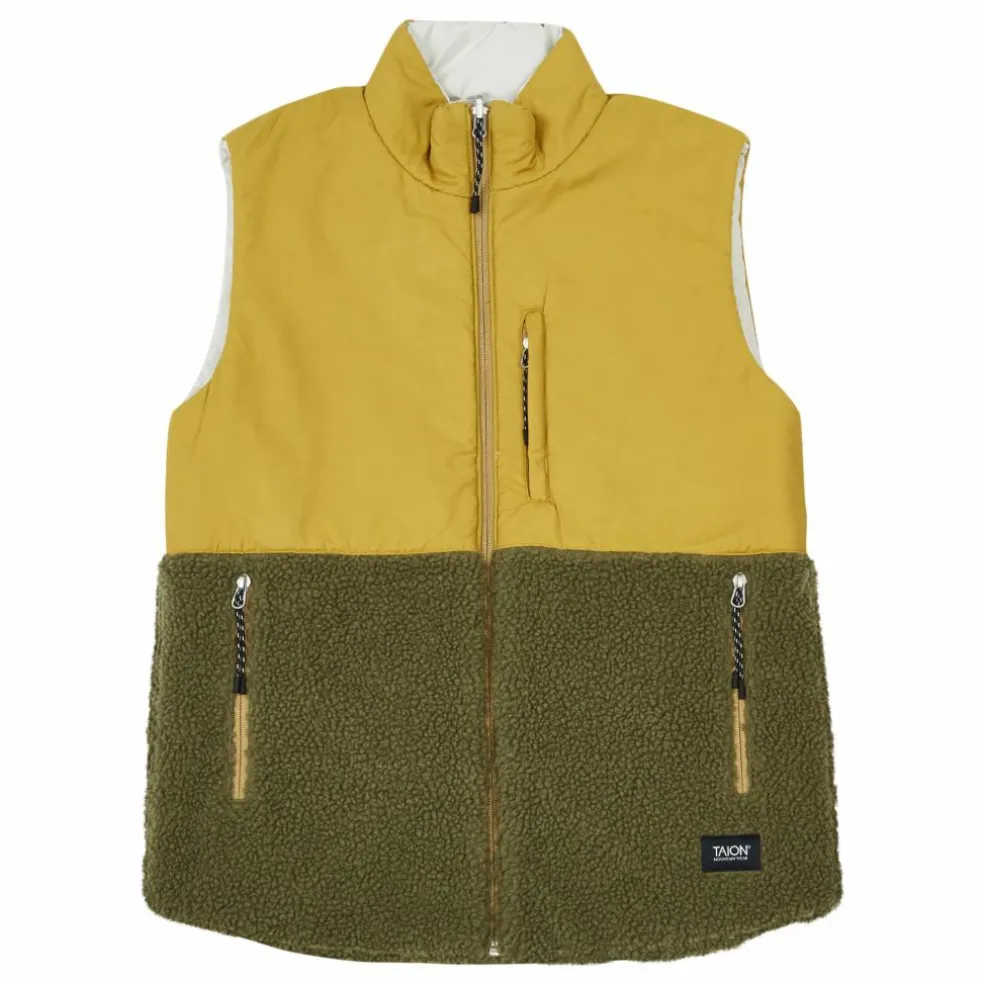 Veste Sans Manches Réversible Mountain | Vert olive