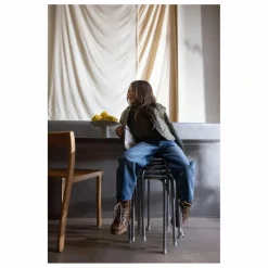 Veste Sans Manches Réversible Molly Fibres Recyclées | Vert kaki
