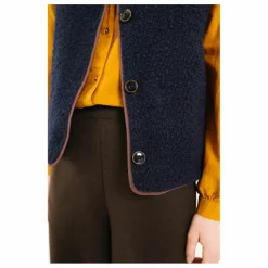 Veste Sans Manches Salyna Laine Vierge | Bleu marine