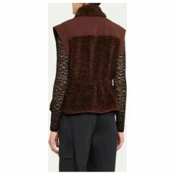 Veste Sans Manches Tariet Teddy | Bordeaux