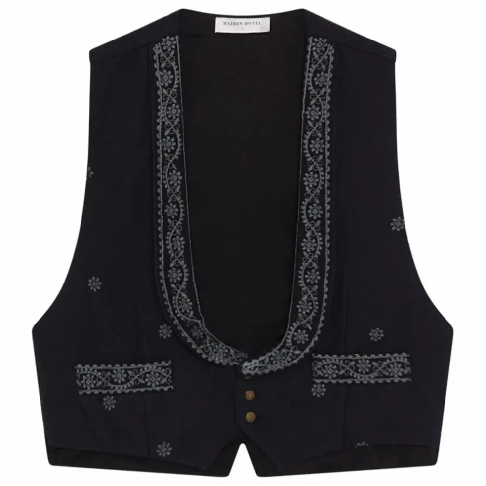 Veste Sans Manches Tequila Lupita | Noir