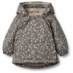 Veste Sascha Fleurie Fibres Recyclées | Gris foncé