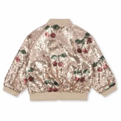 Veste Sequins Starla Cerises | Doré