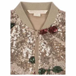 Veste Sequins Starla Cerises | Doré