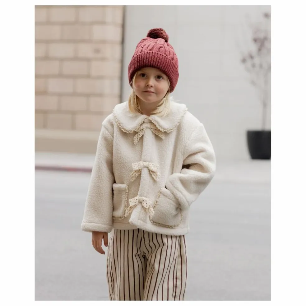 Veste Sherpa | Ecru