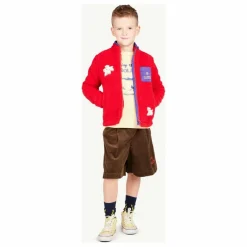 Veste Sherpa Shrew Fibres Recyclées | Rouge