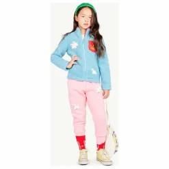 Veste Sherpa Shrew Fibres Recyclées | Bleu ciel