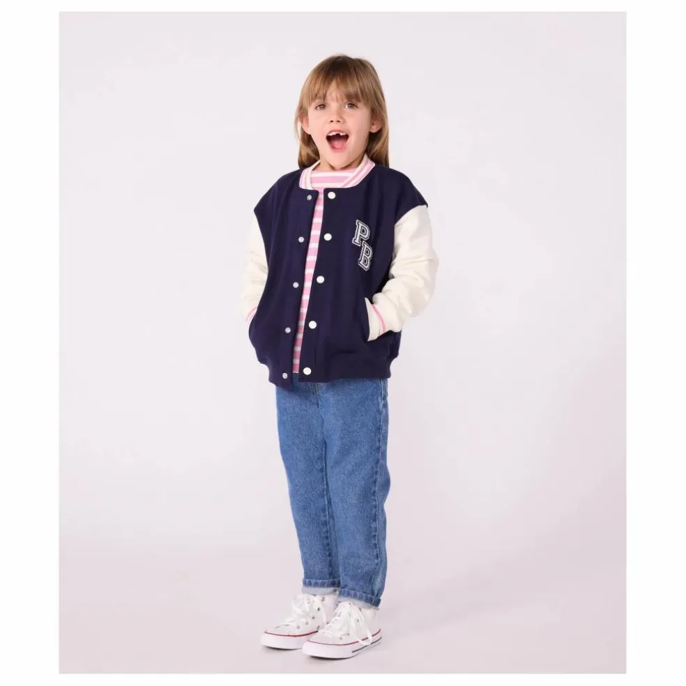 Veste Teddy | Bleu marine