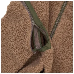 Veste Teddy Manches Amovibles | Beige