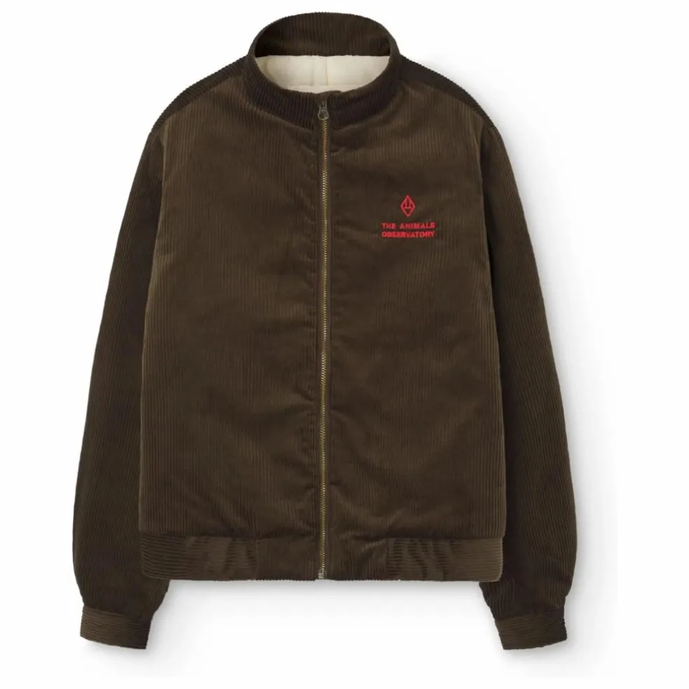Veste Tiger Velours Côtelé | Chocolat