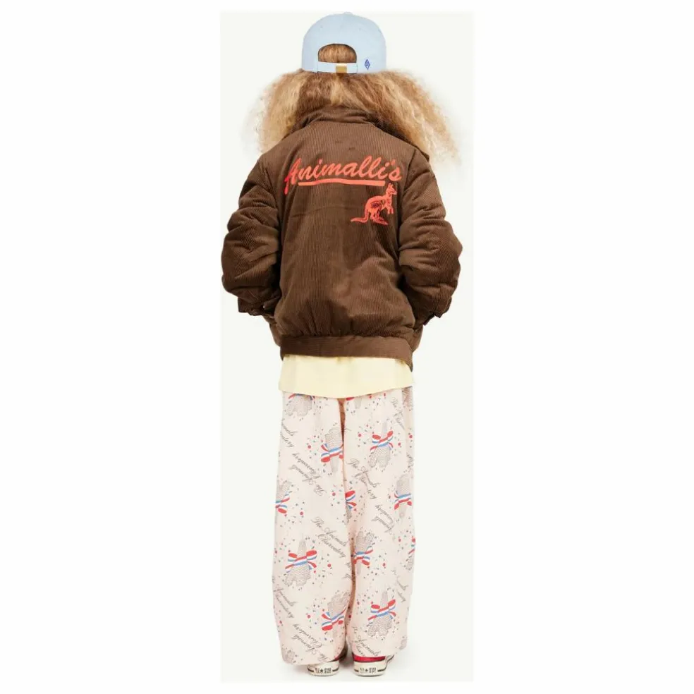 Veste Tiger Velours Côtelé | Chocolat