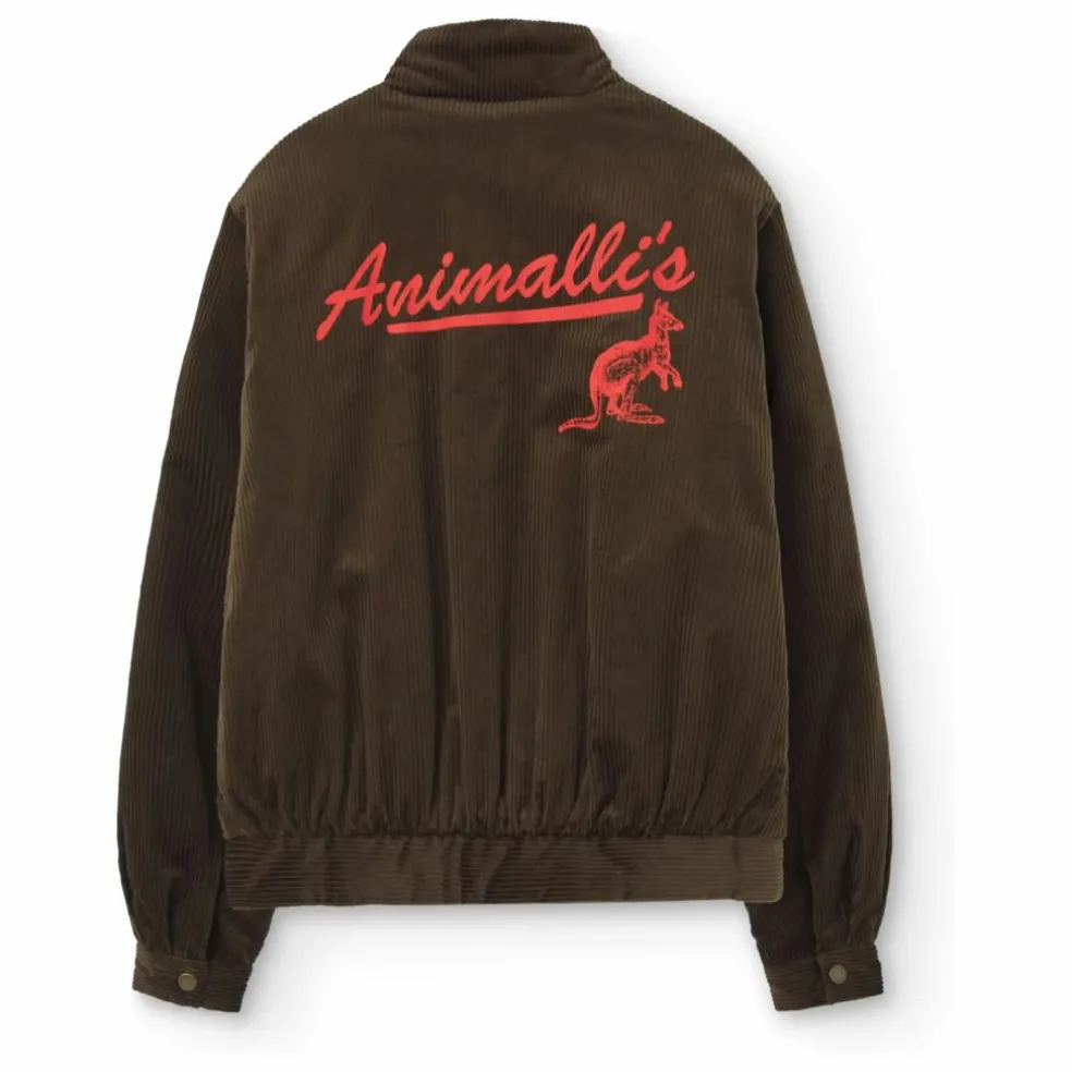 Veste Tiger Velours Côtelé | Chocolat