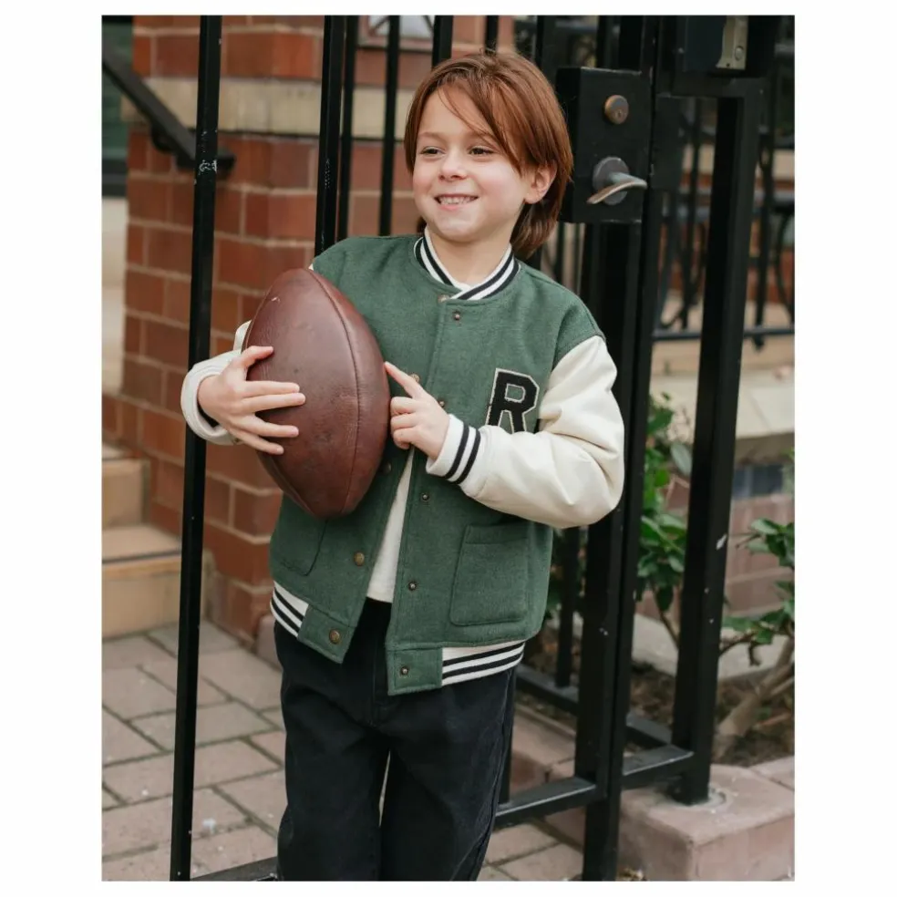 Veste Varsity | Vert