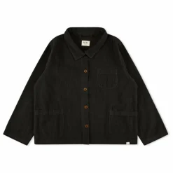 Veste Velours Côtelé Coton Bio | Noir