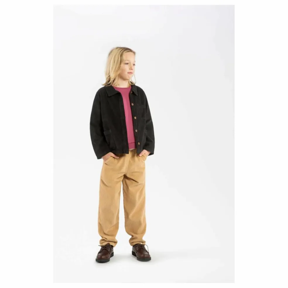 Veste Velours Côtelé Coton Bio | Noir