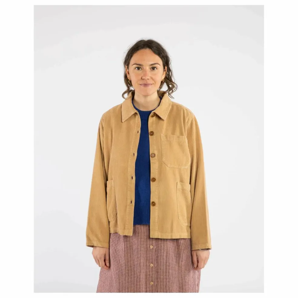 Veste Velours Côtelé Coton Bio | Camel