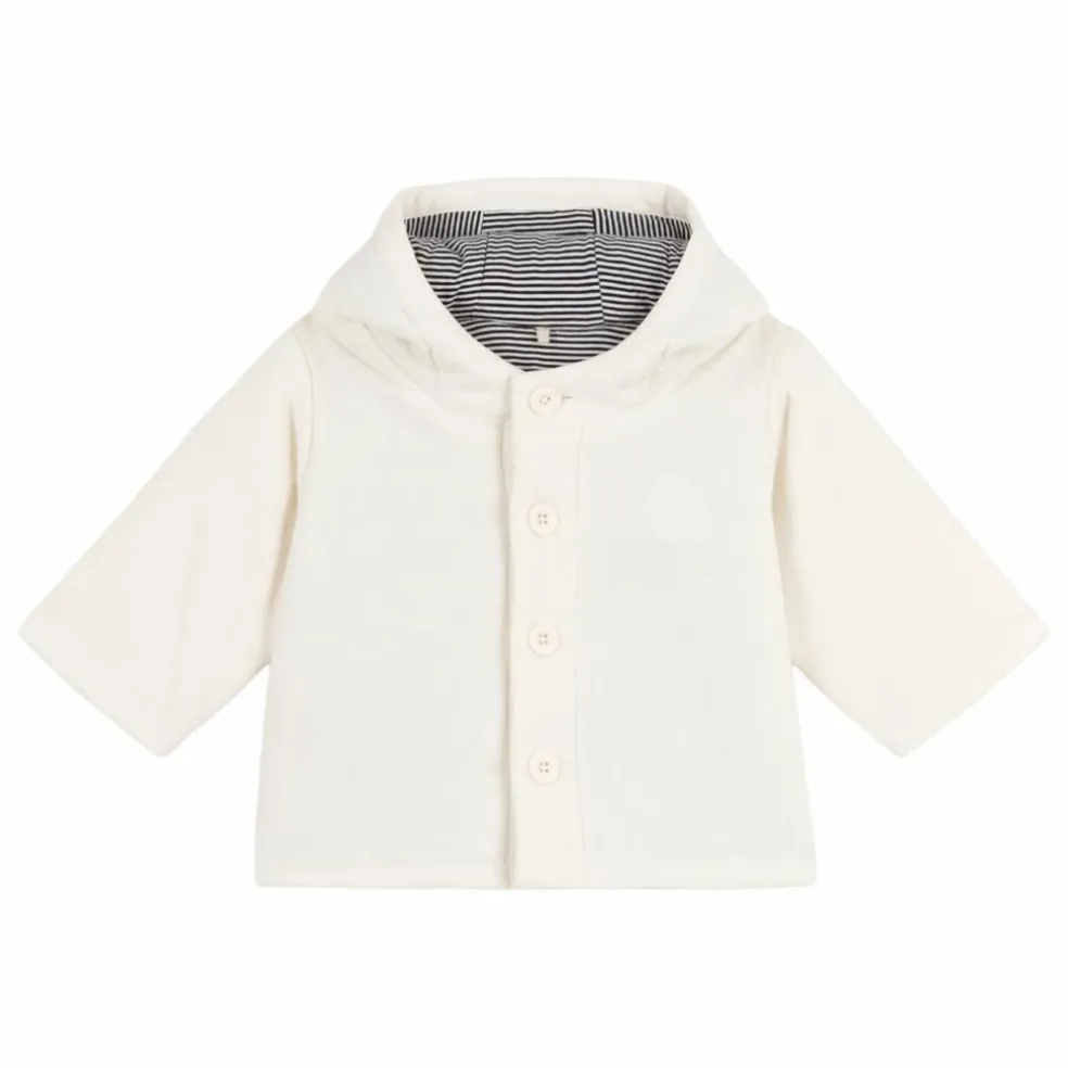 Veste Velours Côtelée | Ecru
