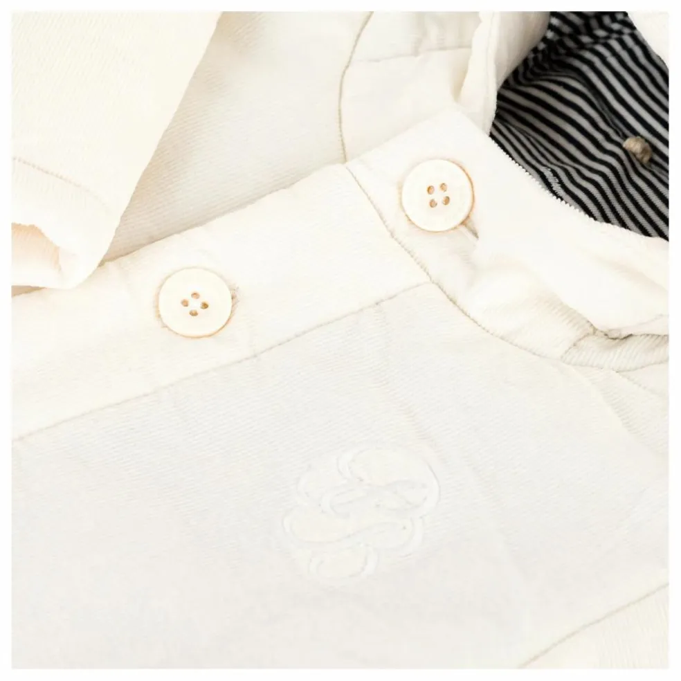 Veste Velours Côtelée | Ecru