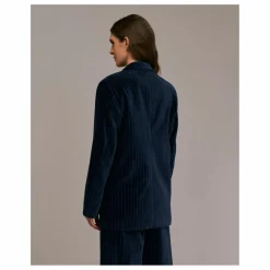 Veste Viaregio Rayée | Bleu