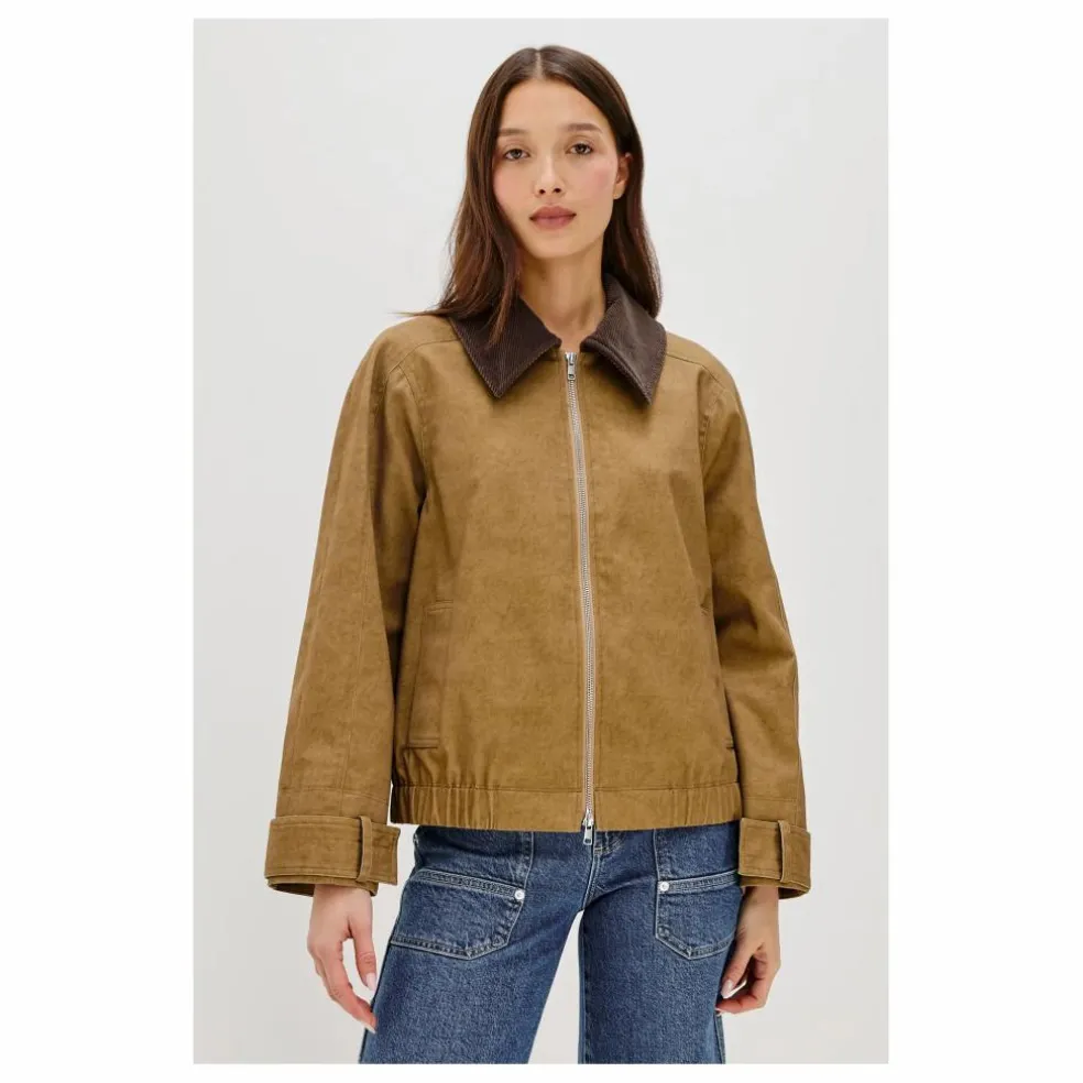 Veste York | Beige foncé