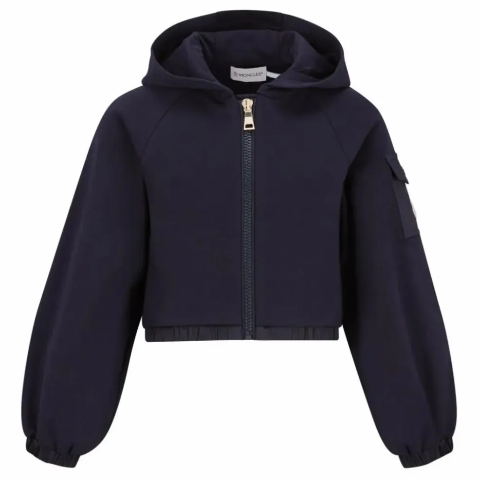Veste Zip Up Capuche | Bleu marine