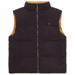 Veste Zippée sans manches réversible | Noir