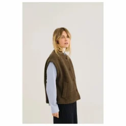 Vestes Sans Manches Sonny Laine Vierge | Marron