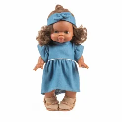 Vestiaire poupée - Robe Daisy et headband gaze de coton | Denim
