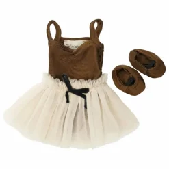 Vestiaire poupée ballerine - Ensemble tutu | Chocolat
