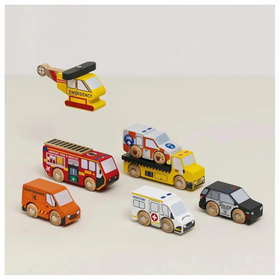 Véhicules de sauvetage - Set de 7