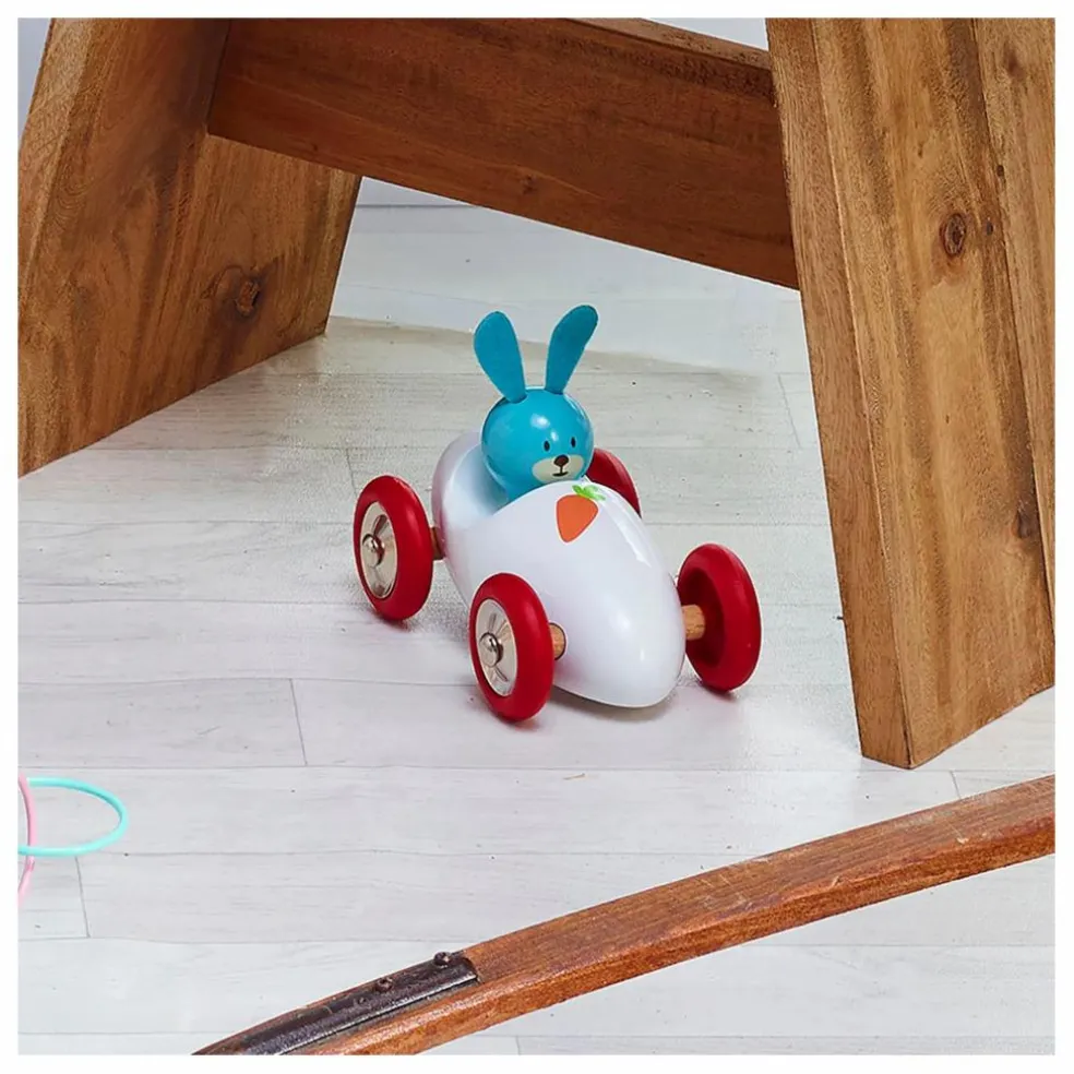 Voiture de Raoul le lapin | Blanc