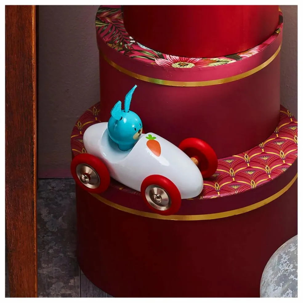 Voiture de Raoul le lapin | Blanc