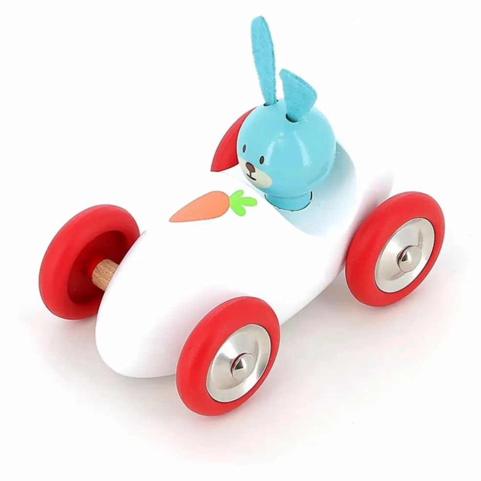 Voiture de Raoul le lapin | Blanc