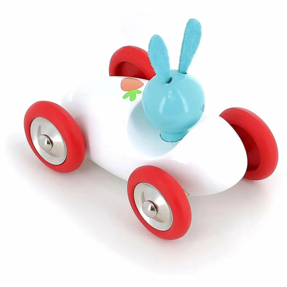 Voiture de Raoul le lapin | Blanc