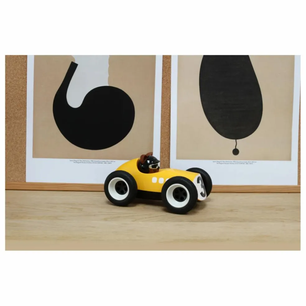 Voiture Egg Karlos | Jaune