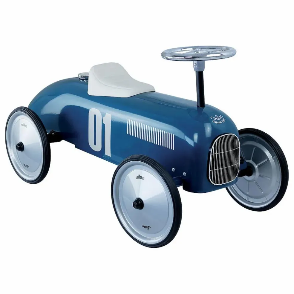 Voiture porteur métal | Bleu pétrole