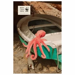 WWF - Peluche Pieuvre | Rouge