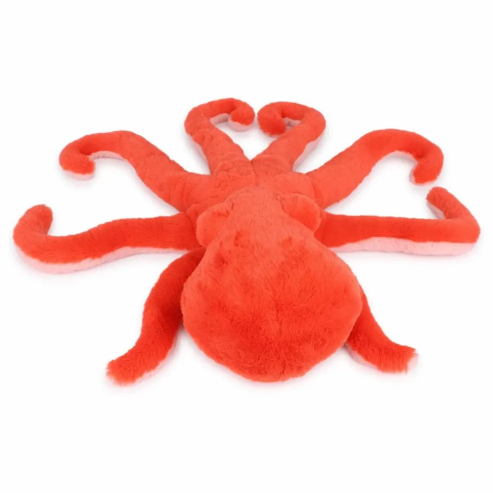 WWF - Peluche Pieuvre | Rouge