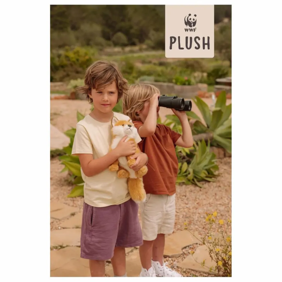 WWF - Peluche Renard | Brun roux